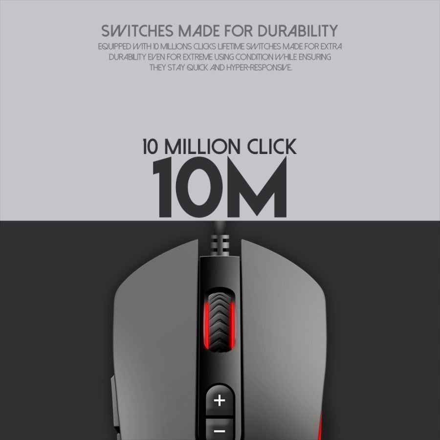 Mouse Gaming Standart Macro X9 THOR